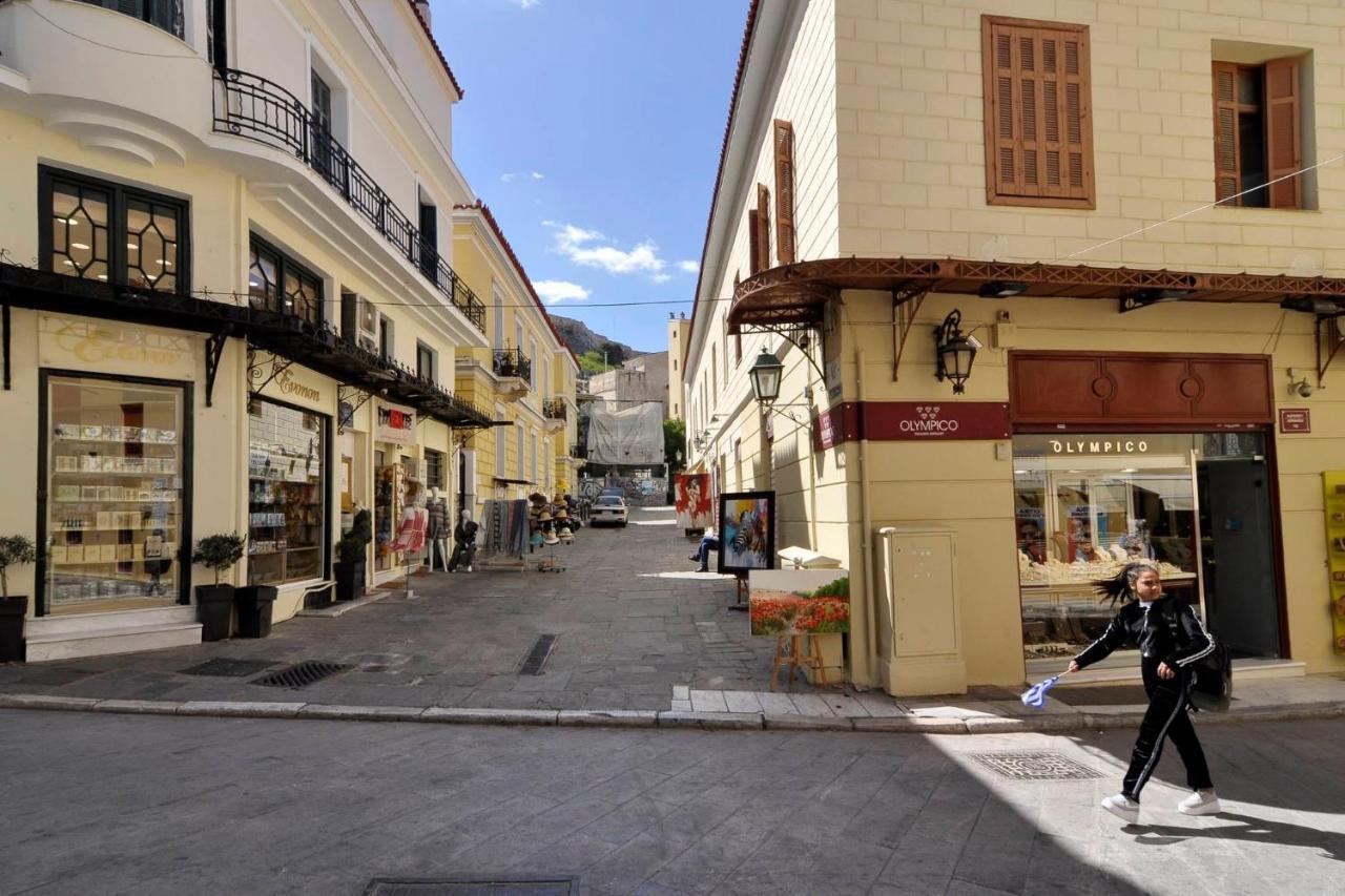 Historic Plaka Apartments Афины Экстерьер фото