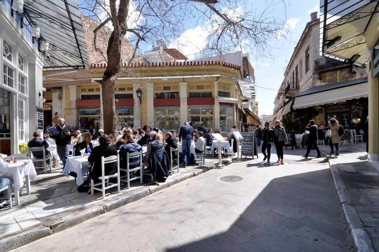Historic Plaka Apartments Афины Экстерьер фото
