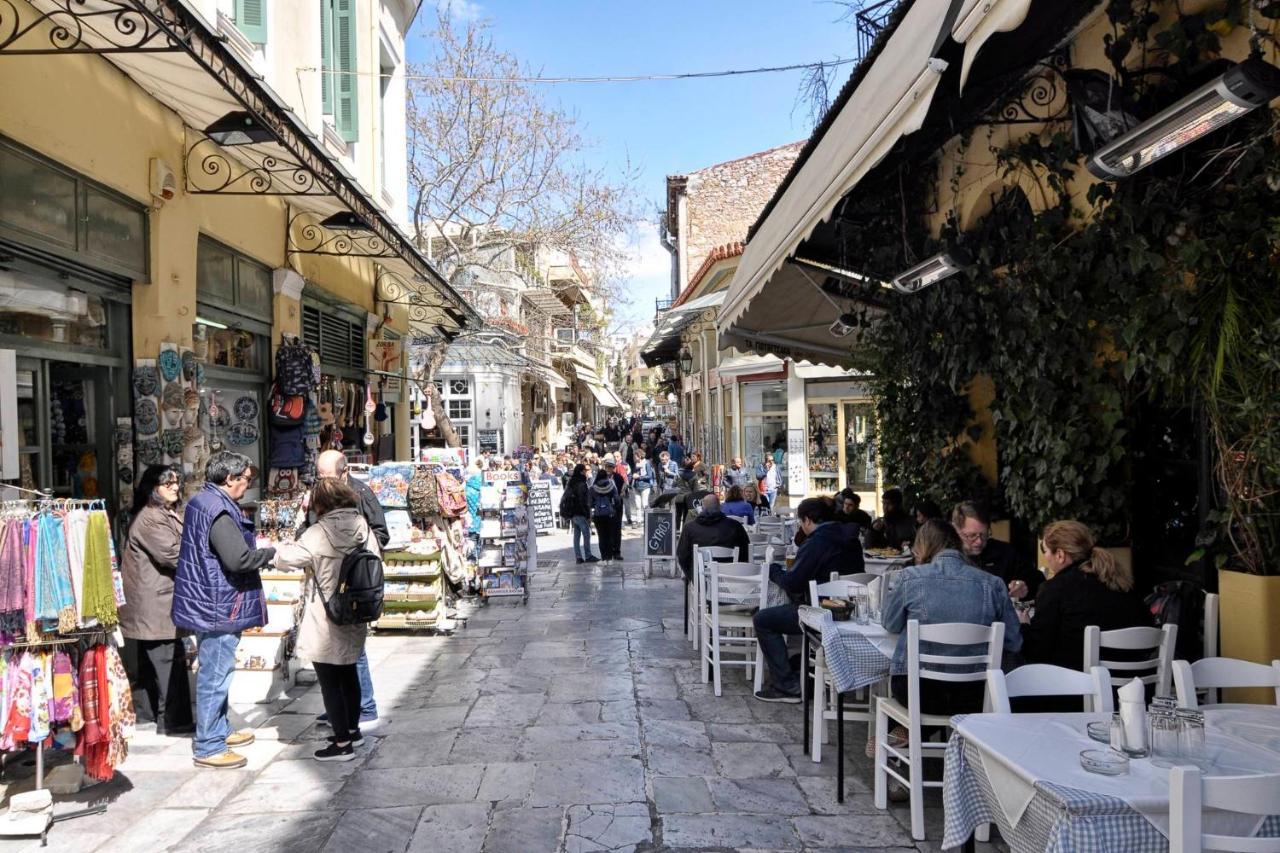 Historic Plaka Apartments Афины Экстерьер фото